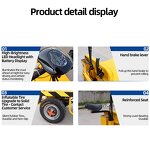 Electric Cargo Trolley Manufacturer - Heavy Duty Plastic Platform