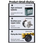 Electric Forklift Truck Manufacturer - 2.0 Ton Lithium AC Motor