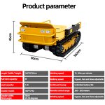 Remote Controlled Tracked Vehicle Factory - Flatbed Dump Truck