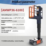 Scissor Lift Platform Manufacturer - 14m Battery Powered Mobile