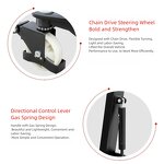 Semi-Electric Forklift Manufacturer - 2Ton 2.5m Hydraulic Stacker