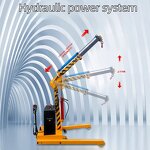Electric Crane Factory - 2 Ton Automatic Rotating Mobile