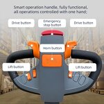 Semi-Electric Forklift Factory - 1.5Ton 3.5m Hydraulic Stacker