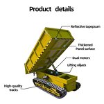 Tracked Transport Vehicle Factory - Rubber Crawler Chassis