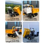 Tracked Vehicle Factory - Remote Controlled Flatbed Dump Truck