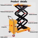 Electric Scissor Lift Manufacturer - 220V/380V Simple Steel