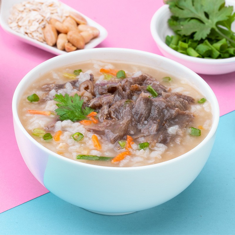 Freeze Dried Congee Manufacturer - OEM Minced Beef Food