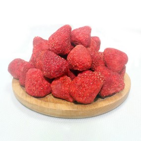 Freeze Dried Strawberry Manufacturer - OEM Diced Slice Powder