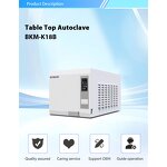 Vertical Autoclave Manufacturer - LCD Touch Screen Display