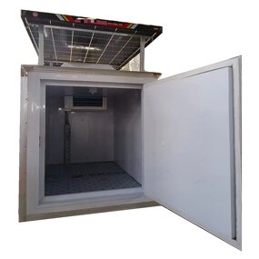 Refrigerated Box Factory - Custom Solar Panel Powered Unit