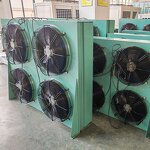 Copper Tube Condenser Factory - Fin Type with 6 Axial Fan