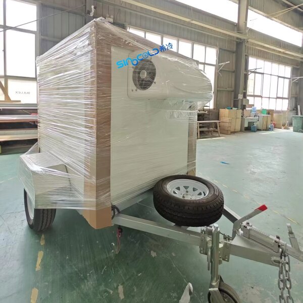 Freezer Box Trailer Factory - Custom 4Wheels Refrigerated Box