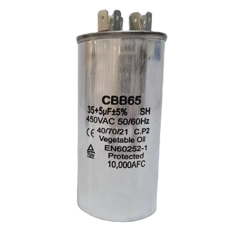 Start Capacitor Factory - 450V 5UF ~ 60UF CBB65 for AC Motor