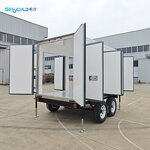 Freezer Trailer Manufacturer - Custom Double-axle 5m³ Box