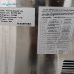 DC Refrigeration Box Factory - 700L R134A 650W 48V Rolling Plastic