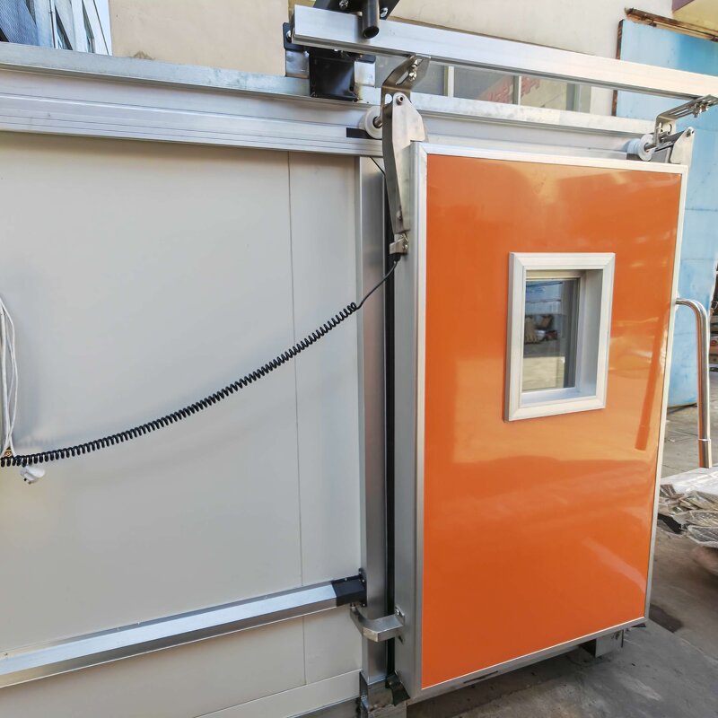 Cold Storage Door Factory - Polyurethane Insulated Sliding Door