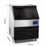 Square Ice Maker Manufacturer - 70kg 80kg 100kg Commercial Machine