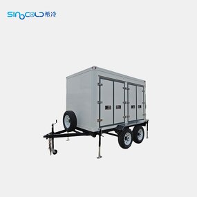 Freezer Trailer Manufacturer - Custom Double-axle 5m³ Box
