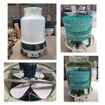 Water Cooling Tower Manufacturer - 10 15 20T FRP Circular Tower
