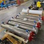 Shell and Tube Evaporator Manufacturer - 200TR Stainless Steel