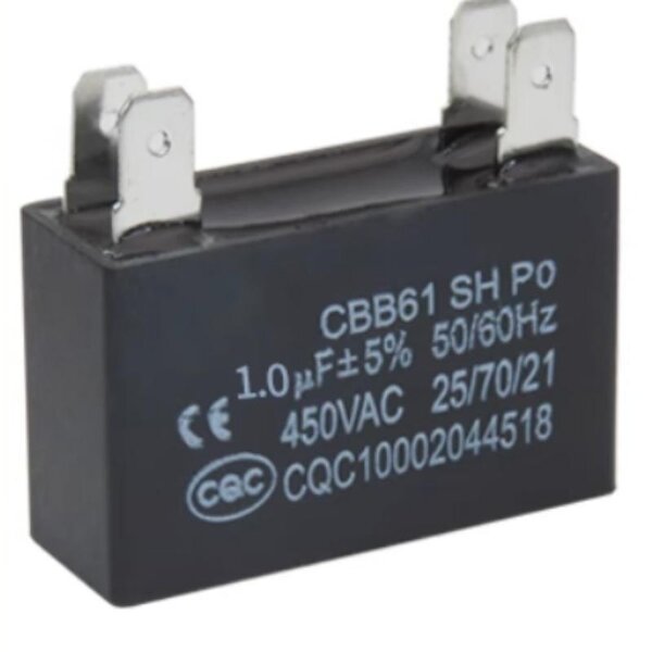 Start Capacitor Manufacturer - 450V 1.5UF-15UF CBB61 for AC Fan