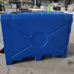 DC Refrigeration Box Factory - 700L R134A 650W 48V Rolling Plastic