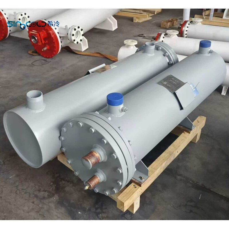 Shell and Tube Condenser Manufacturer - 60HP Sea Water Cooled