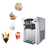 Soft Serve Ice Cream Machine Factory - 18L Automatic Three Flavors