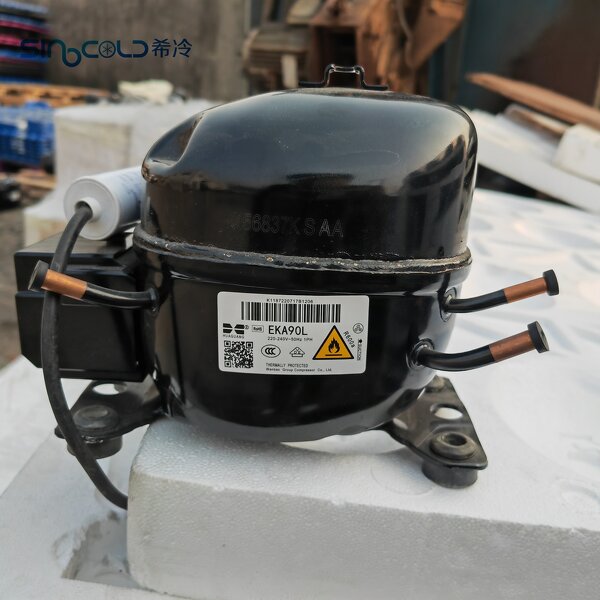 Refrigeration Compressor Factory - EKA90L 1ph 220V R600a Fridge