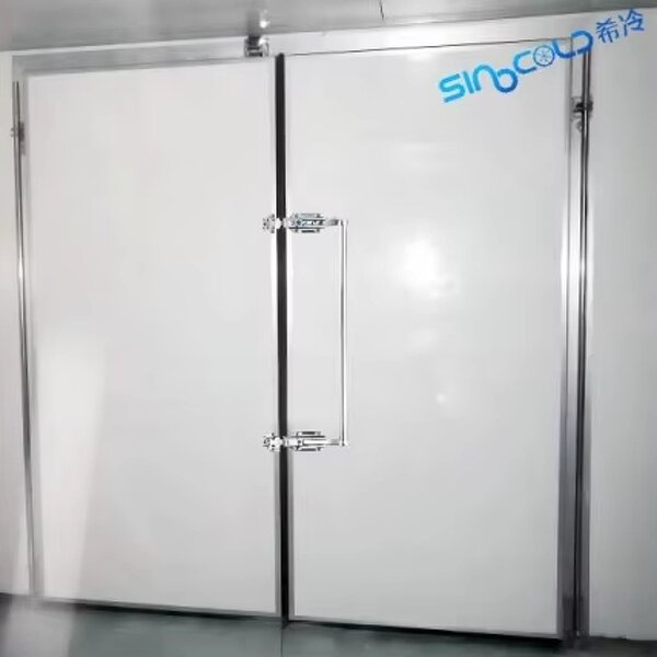 Cold Storage Door Factory - Single Double Open Pivot Manual Door