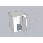 Refrigerated Unit Manufacturer - 120v 60hz Custom Size Freezer