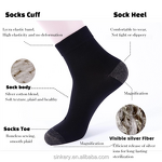 EMF Socks Manufacturer - Custom Logo Anti Radiation Socks