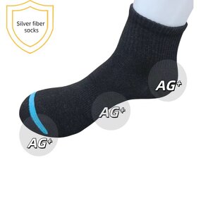 Cotton Socks Factory - Antibacterial Conductive Nano Silver Socks