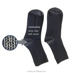 Conductive Socks Factory - Crew Grounding Silver Fiber Socks