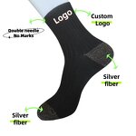 Silver Fiber Socks Manufacturer - Mid-Calf Foot Care Socks