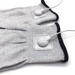 Conductive Gloves Factory - Cosmetic Use Grey Color Gloves