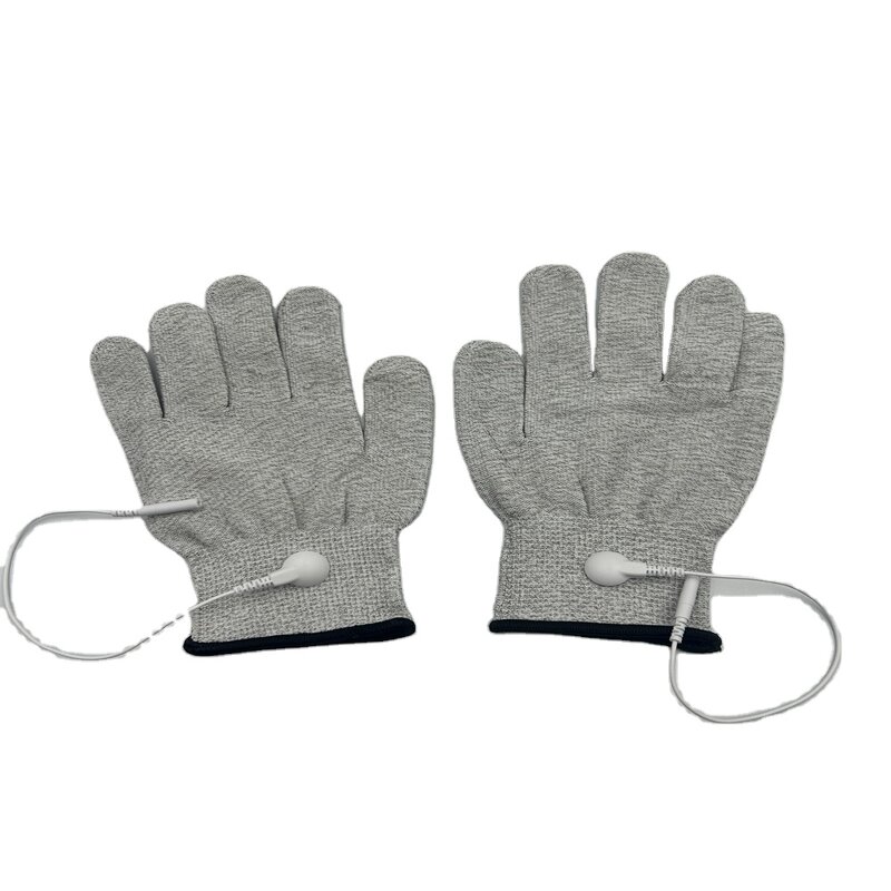 Conductive Massage Gloves Factory - Physical Therapy Electrode Gloves