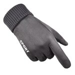 Touch Screen Gloves Manufacturer - Thicken Warm Suede Windproof Gloves