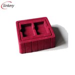 Foam Insert Manufacturer - Low Density Velvet Jewelry Box Insert