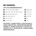 Screwdriver Set Manufacturer - High Quality 72Piece Precision Torx