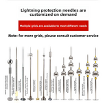 Lightning Arrester Manufacturer - Stainless Steel Single Needle Insulated