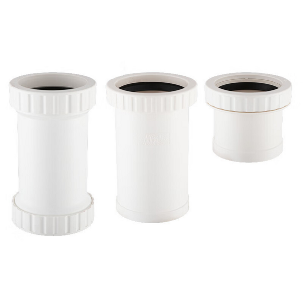 PVC Pipe Fitting Factory - Telescopic Joint Threaded Double Head