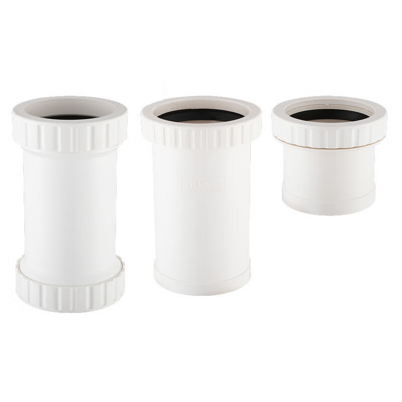 PVC Pipe Fitting Factory - Telescopic Joint Threaded Double Head