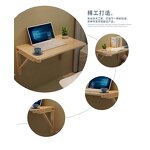 Desk Manufacturer - Foldable Wall Mounted Solid Wood Study Writing