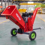 Wood Chipper Factory - Gasoline Engine Farm Orchard Branch