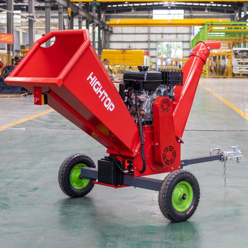 Wood Chipper Factory - Gasoline Engine Farm Orchard Branch