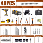 Electric Drill Set Manufacturer - Three Function Dual Speed 1800W