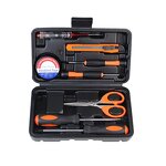 Tool Kit Factory - 16-Piece Stainless Steel Multi-Function Hard Case