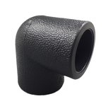 PE Pipe Fitting Manufacturer - Equal Diameter 90 Elbow Hot Melt