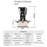 Drilling Machine Manufacturer - Portable Hinge Bench Drill Three-in-One